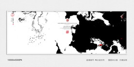 茶室水墨装饰画