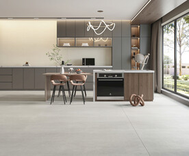  仿古砖 客厅 简约风格