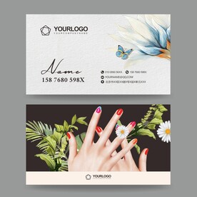 美甲名片