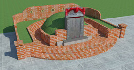 墓地坟墓设计案例效果图