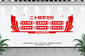 中纪委二十四字方针