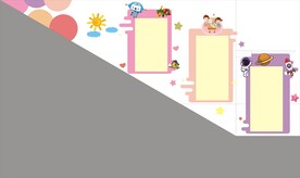 托育楼梯文化墙展板
