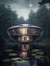 林间建筑园林设计