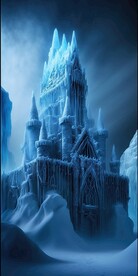 冰雪覆盖的宫殿