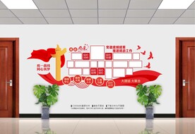 统战风采照片墙