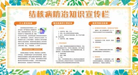 防治肺结核健康教育宣传栏
