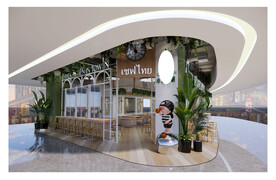 泰国餐厅效果图