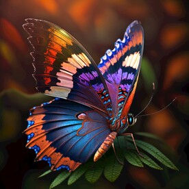 彩色蝴蝶