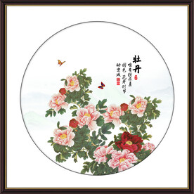 花开富贵牡丹图