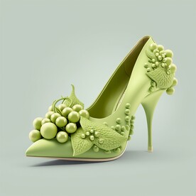 水果高跟鞋