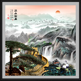 长城国画