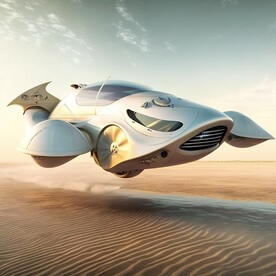 科幻飞行跑车