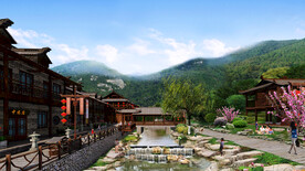 河道景观绿化设计案例效果图