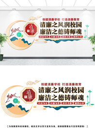 学校廉政文化墙