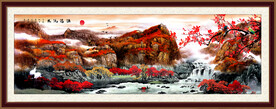 客厅风景画