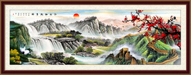 国画山水