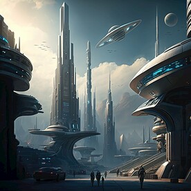 智慧城市效果图