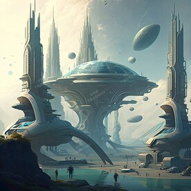 智慧城市效果图