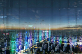 智能城市未来科技海报模板设计