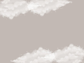 现代简约云朵背景