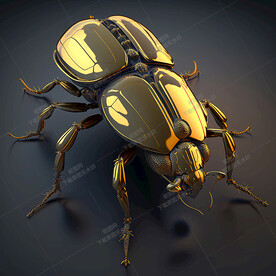 科幻机械昆虫