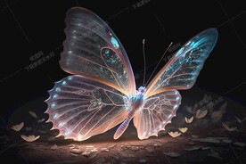 发光蝴蝶