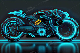 未来概念摩托车