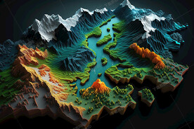 3D地形