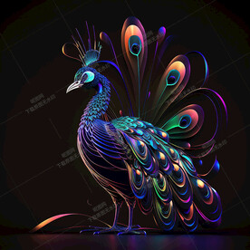梦幻孔雀