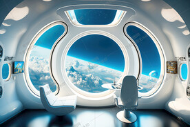 太空舱内部设计