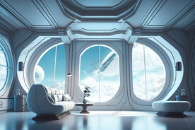 太空舱内部设计