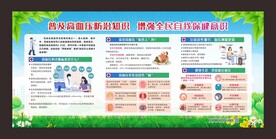 高血压防治知识宣传栏