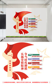 劳模文化墙
