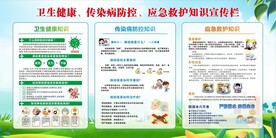 健康宣传栏海报
