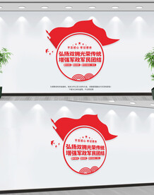 双拥文化墙