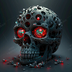 创意骷髅