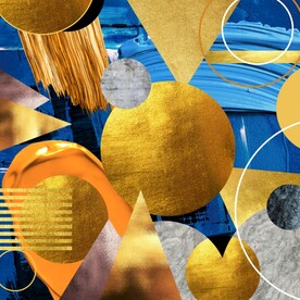 抽象几何装饰画