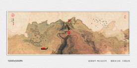 中国风玄关意境装饰画