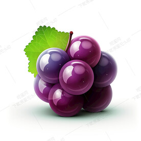 卡通葡萄