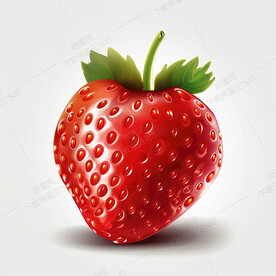 高清草莓素材