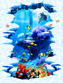 海底立体画