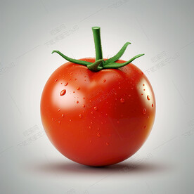 手绘高清西红柿