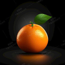 一个橘子