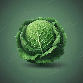 一个高清卷心菜