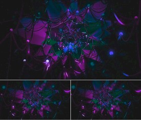 动感炫酷酒吧LED大屏视频素材