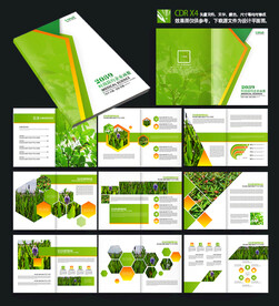 绿色环保茶叶企业画册