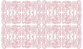 大象纹矢量背景线