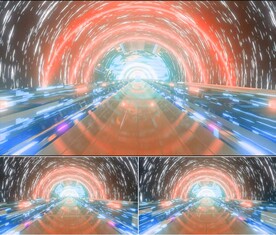 科幻赛博朋克太空穿梭Vj素材