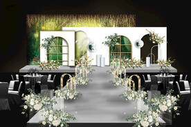 森系婚礼效果图