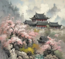 桃花深处有人家